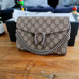 100% Authentic Gucci Dionysus Supreme Shoulder Bag